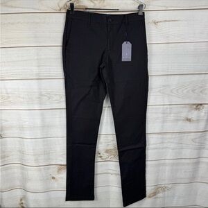 NWT Ben Sherman Dark Chocolate Check Print Straight Fit Sz 36 x 32